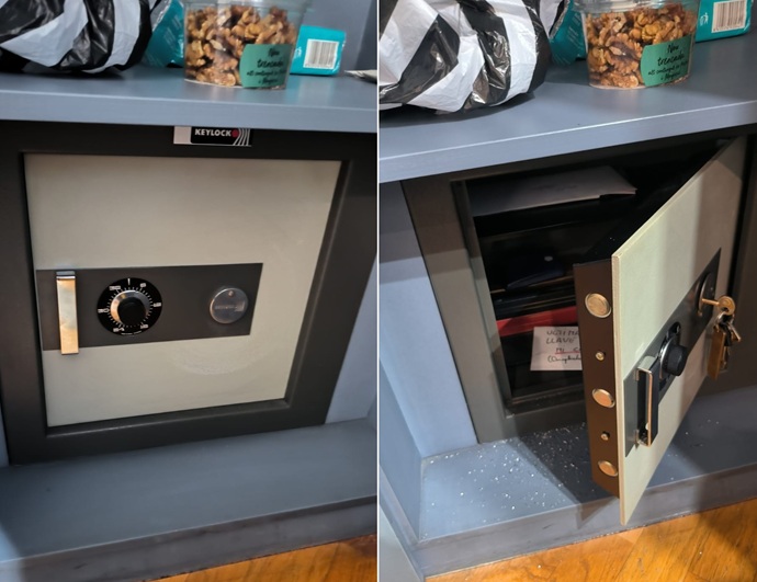 Apertura express sin daños. Caja fuerte Keylock, servicio en Granollers