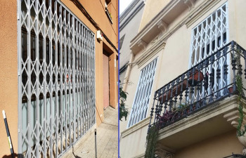 Instalador de rejas  de aluminio para cerramientos en Barcelona
