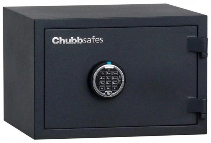 Caja fuerte de sobreponer Chubbsafes HomeSafe S2 30P en color antracita con cerradura electrónica homologada.
