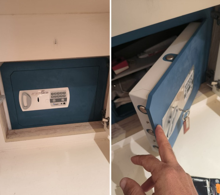 Apertura express de caja fuerte por fallo de batería en Vallromanes